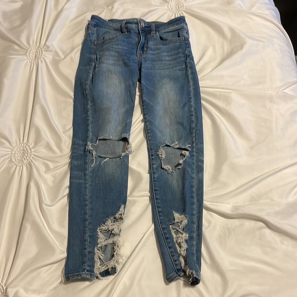 American Eagle Low Rise Cropped Jeggings - Picture 5 of 5